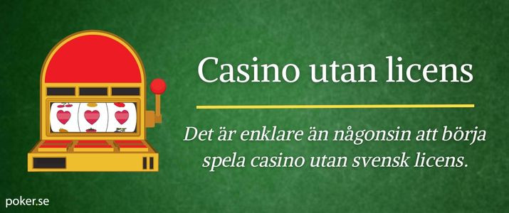Utforska Världen av casino utan licens Utforska Världen av casino utan licens